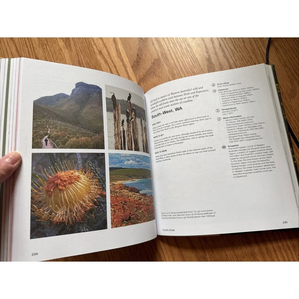 Ultimate Road Trips Australia Lee Atkinson Travel Guide Book Hardie Grant 1st Ed